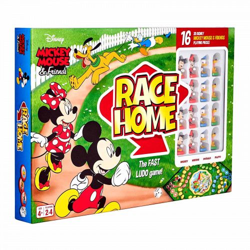 Joc de societate Disney Mickey Mouse & Friends - Race Home - BONUS